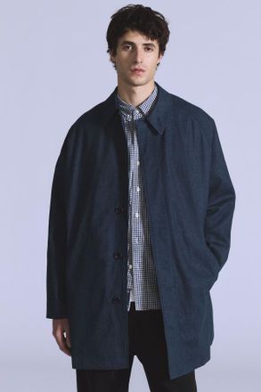 Levi's Abrigo Denim Mac - Hombre - XL - Azul / Idea Blue