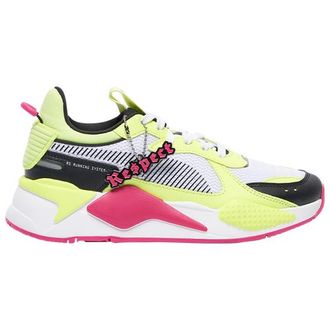 Puma Womens RS-X - Shoes White/Yellow/Black Size 07.0