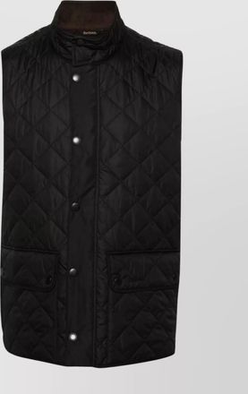 Barbour modern quilted vest pockets