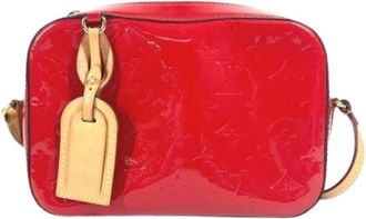 Louis Vuitton Pre-owned Monogram Vernis Shoulder Bag - Dames - Vintage Schoudertas - Rood - ONE Size - Vintage
