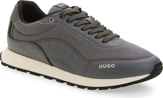 BOSS Icelin Runn Sneaker in Medium Grey at Nordstrom Rack, Size 12Us / 11Uk