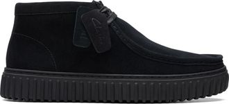 Clarks Zwarte su&egrave;de veterlaarsjes tot de enkel - Dames - Veterlaarzen - Zwart - 39 1/2 EU - Su&egrave;de - Schoenen