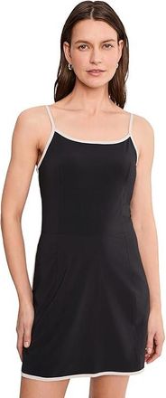 Prana Railay Scallop Dress Womens Dress Black : LG (Womens 12-14)
