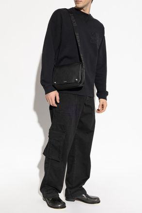 Loewe Cargo Trousers, Mens, Black