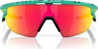 Oakley 36mm Rectangle Wrap Sunglasses in Ruby at Nordstrom Rack