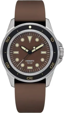 Unimatic Diving Heritage Automatic Brown Dial Mens Watch U1-DHBR