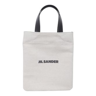 Jil Sander Mini Bags, female, Beige, Size: ONE SIZE Book Tote SM
