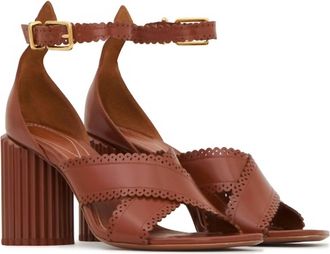 Zimmermann Womens Eddie Sandal In Pecan