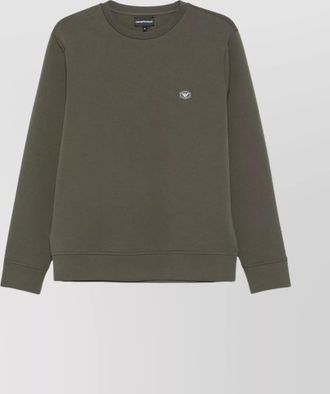 Emporio Armani crewneck sweatshirt in cotton