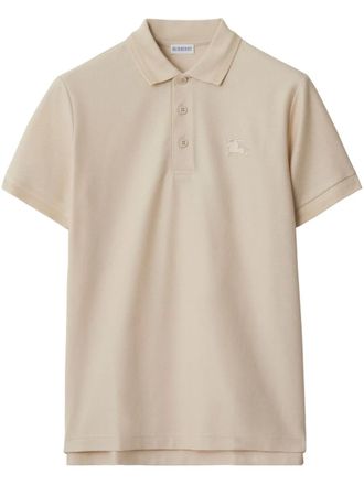 Burberry cotton polo shirt - Neutrals