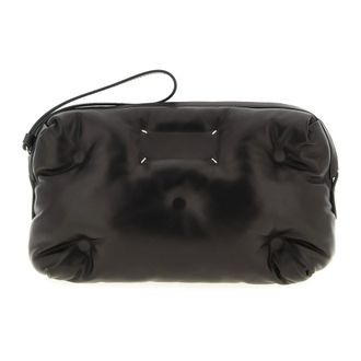 Maison Margiela Tassen, Heren, Zwart, ONE Size, Leer, Glam Slam Camera Bag