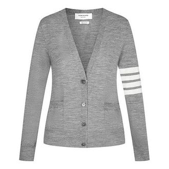 Thom Browne (WMNS) THOM BROWNE Cardigan Gray FKC334A-Y1014-055
