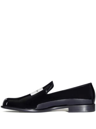 Givenchy Tux loafers - men - Patent Calf Leather/Leather/Leather - 40 - Black