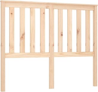 vidaXL Cabecero De Cama Madera Maciza De Pino 141x6x101 Cm Vidaxl
