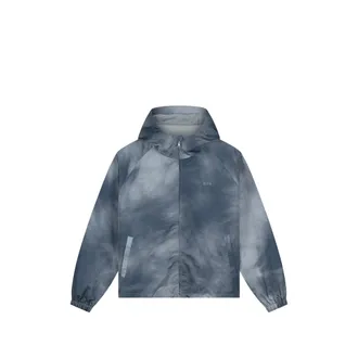 Arte Cloud-print Hooded Jacket