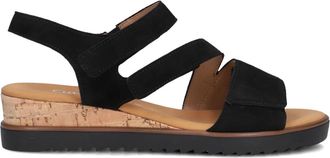 Gabor Schoenen, Dames, Zwart, 40 EU, Su&egrave;de, Elegante Sandalen