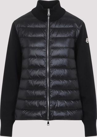 Moncler Black Tricot Cardigan
