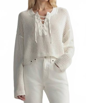 A.L.C. Dana Sweater In White