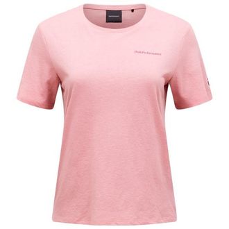 Peak Performance Explore Logo Tee Funktionsshirt f&uuml;r Damen | rosa