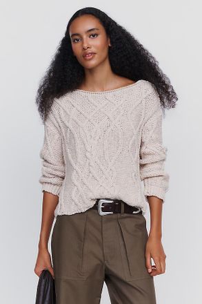 Pilcro Cotton Wool Blend Oversized Cardigan