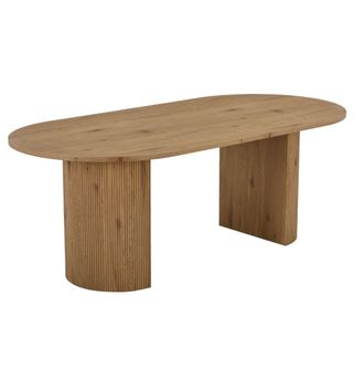Moloo Mesa de comedor para 6/8 personas 210 cm natural