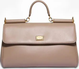 Dolce & Gabbana Handtasche aus Plongé-Kalbsleder My Sicily