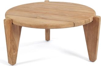 Bazar Bizar Mesa de centro de madera natural D70