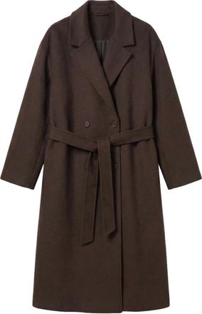 Vero Moda Cappotto lungo doppiopetto - - Coats - Donna - Marrone - 3XS
