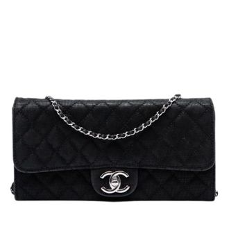 Chanel Pre-owned Flap Crossbody Bag - Dames - Pre-owned - Zwart - Maat: ONE Size Leer