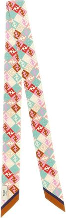 Fendi Silky Scarves, female, Multicolor, Size: ONE SIZE Wrappy Narrow Scarf