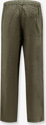 Aspesi Mens Trousers Ventura Cotton Green