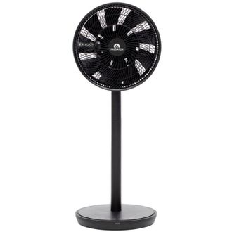 Predator Ventilador De Pie Y Mesa F20b - 27w - Red Y Bater&iacute;a - 26 Velocidades - Negro Predator