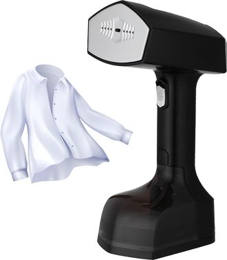 OEM Plancha De Vapor Port&aacute;til Profesional, Vaporizador Port&aacute;til, Vaporizador De Viaje Para Ropa En Abs Negro