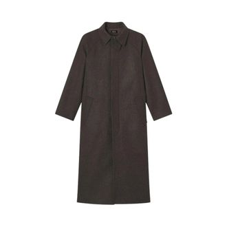 A.P.C. A.p.c. - Gaia Jas - Dames - Mantels - Bruin - Maat: XS