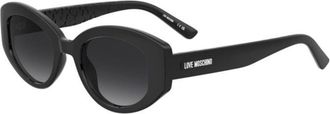 Love Moschino MOL105/S 807/9O Womens Sunglasses Black Size 50