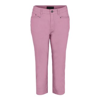 C.Ro Cropped broek - Dames - Vrijetijds broeken - Roze - 4XL - Broeken