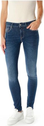Replay Skinny Jeans - Dames - Skinny Jeans - Blauw - W25 L32 - Jeans