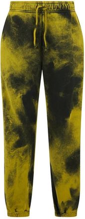 Diesel Tie-Dye Broek - Heren - Broeken - Geel - Maat: S Katoen