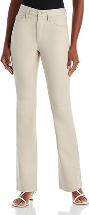 Blank NYC Blanknyc Womens Faux Leather Pants Black Size 24