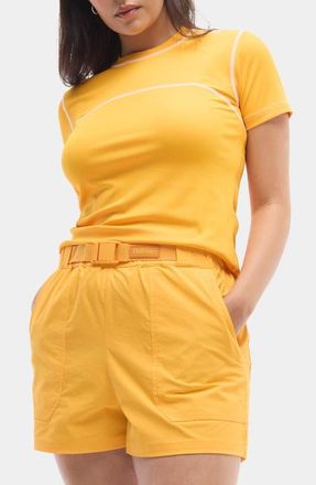 Halfdays Rosalie Trail Shorts in Zinnia at Nordstrom, Size X-Small