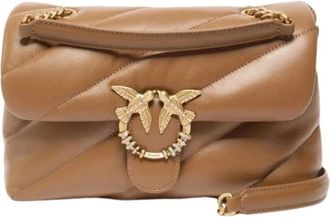Pinko Love Bag Puff Classic New Buckle - - Bags - Donna - Marrone - ONE SIZE