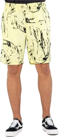 Edwin Korte Broeken, Heren, Geel, XL, Katoen, Bermuda Shorts