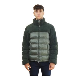 Ciesse Piumini Green Thyme Puffer Jacket - Heren - Gewatteerde jassen - Groen - M - Nylon - Jassen