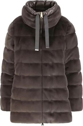 Herno Grey Quilted Jacket