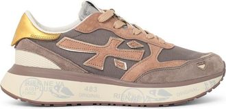 Premiata Lauryn roze sneakers van meshmix