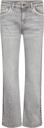 Mos Mosh Rechte Jeans - Dames - Regular Fit Jeans - Grijs - W26 - Jeans