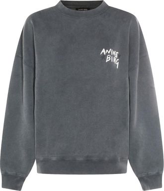 Anine Bing Lettering-print Sweatshirt