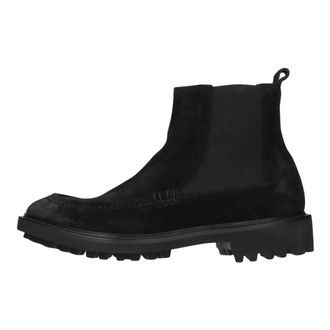 Tagliatore Suede Beatles Enkellaarsjes - Heren - Schoenen - Zwart - Maat: 42 EU Su&egrave;de