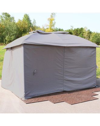 Sunnydaze Outdoor 4Pc Fabric Sidewall Set For 10X10ft Gazebo