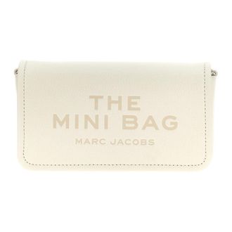 Marc Jacobs Cross Body Bags, female, White, ONE SIZE, The Leather Mini Bag